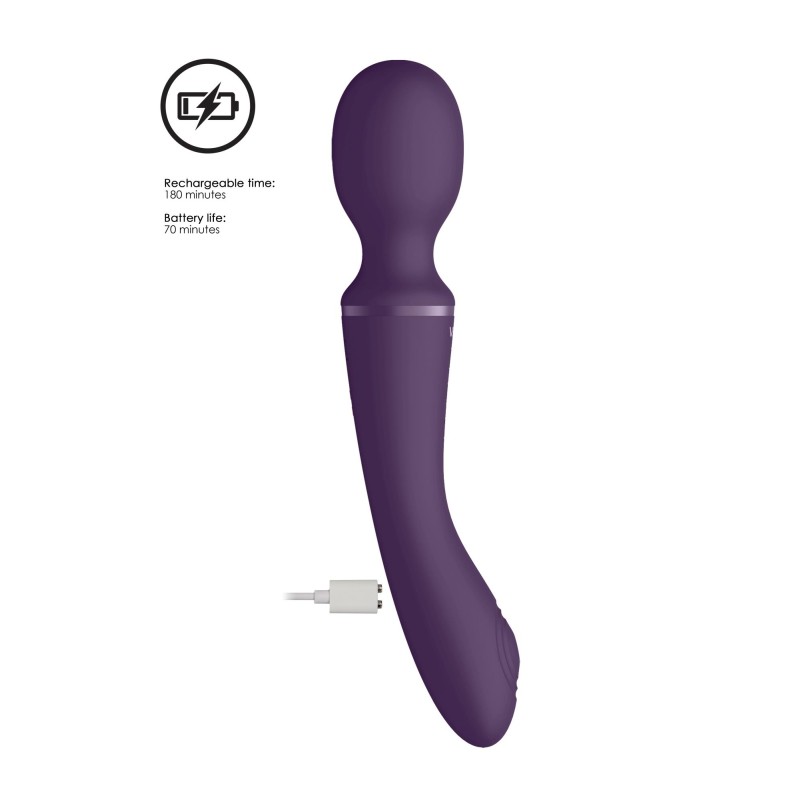 Enora - Wand & Vibrator - Purple